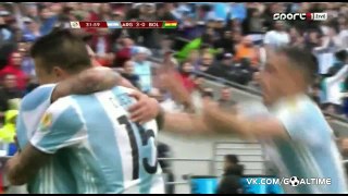 Ezequiel Lavezzi second Goal ~  Argentina vs Bolivia 3-0