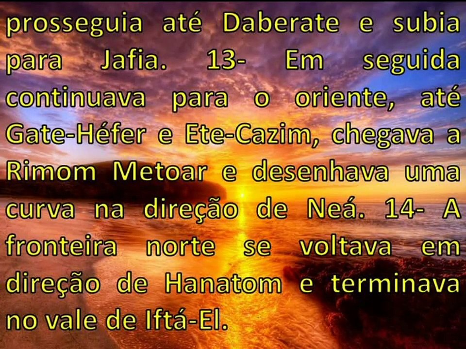 Bíblia Falada - Josué 19 (KJA)