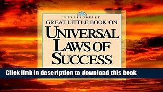 Read Great Little Book on Universal Laws of Success (Brian Tracy s Great Little Books)  Ebook Free
