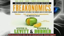 Free PDF Downlaod  Freakonomics Rev Ed CD Audiobook Unabridged  FREE BOOOK ONLINE