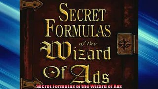 EBOOK ONLINE  Secret Formulas of the Wizard of Ads  DOWNLOAD ONLINE