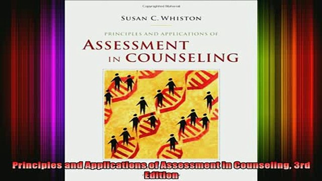 READ book Principles and Applications of Assessment in Counseling 3rd Edition Full Free