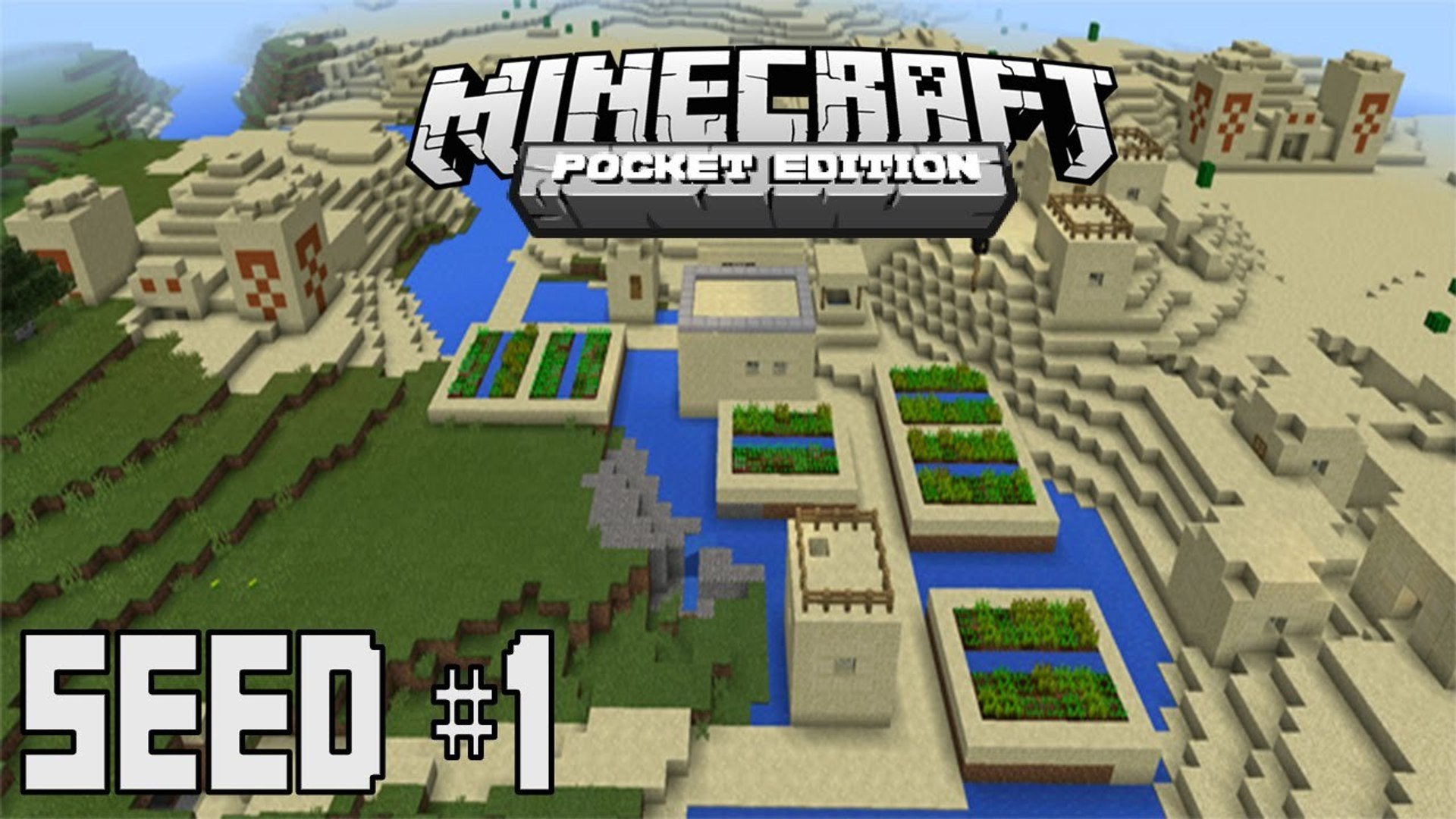 Minecraft Pocket Edition Seeds #1 Templo e Vila no Deserto - Vídeo  Dailymotion