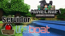 MineCraft Pocket Edition Servidor LifeBoat #1 Testar o servidor
