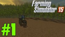 Farming Simulator 15  #1 Finalizar A Plantação De Árvores