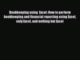 [PDF] Bookkeeping using  Excel: How to perform bookkeeping and financial reporting using Excel