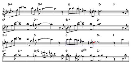 A Night in Tunisia John ' Dizzy' Gillespie 1944 v2 Tenor Sax
