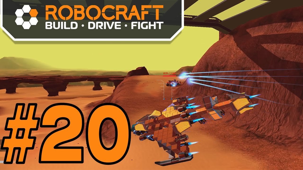 RoboCraft Gameplay #20 Testar Os Meus Robôs (Parte 2)