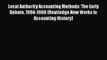 [PDF] Local Authority Accounting Methods: The Early Debate 1884-1908 (Routledge New Works in