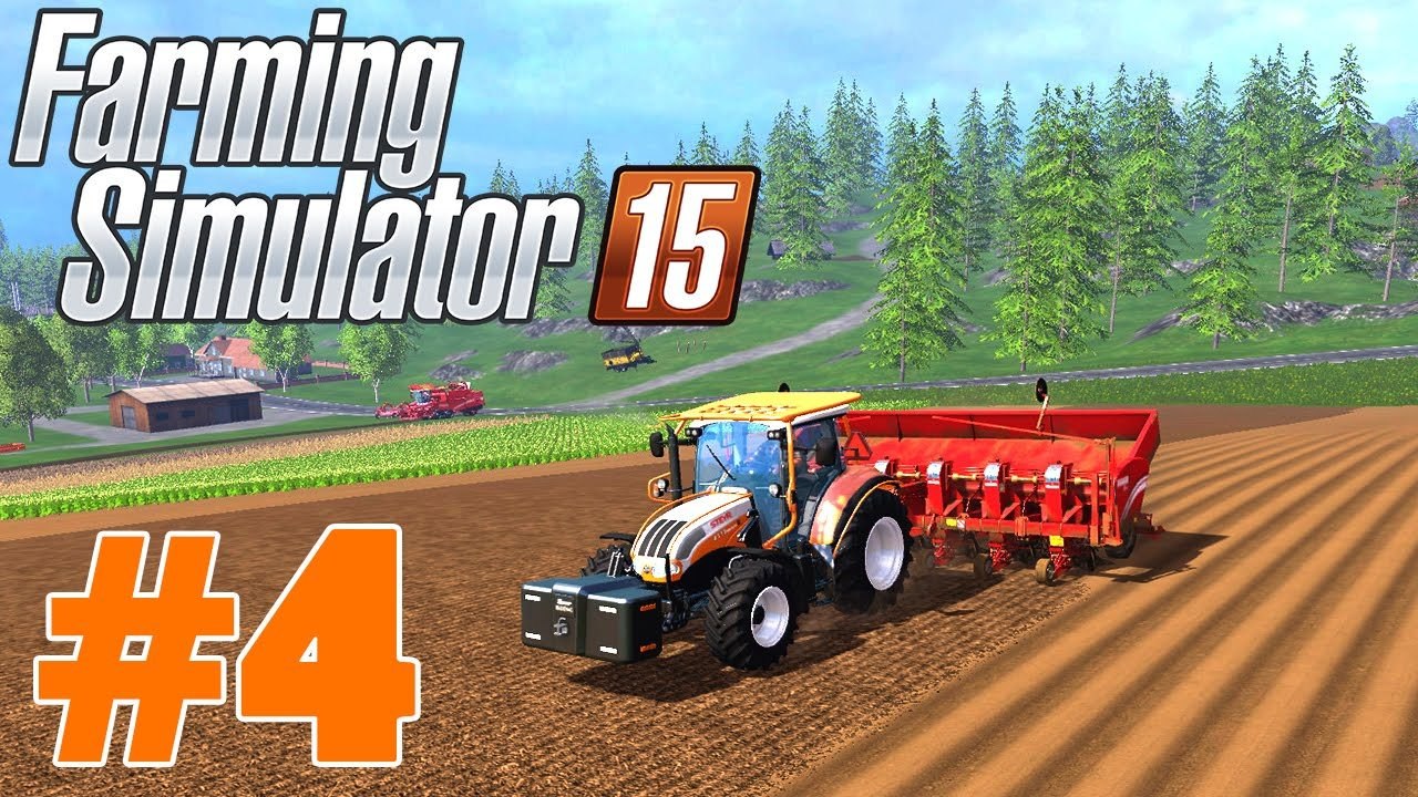 Farming Simulator 15 #4 Trator Para Batatas