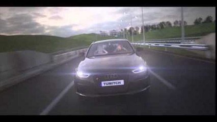 CGI animation - Audi RS4 Avant on highway (VrayForC4D test render)