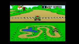 Super Mario Kart - Donut Plains 2 (1:29:80)