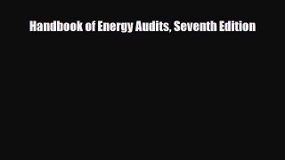Download Handbook of Energy Audits Seventh Edition Book Online