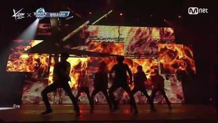 [KCON 2016 France×M COUNTDOWN] BTS-Fire 160614