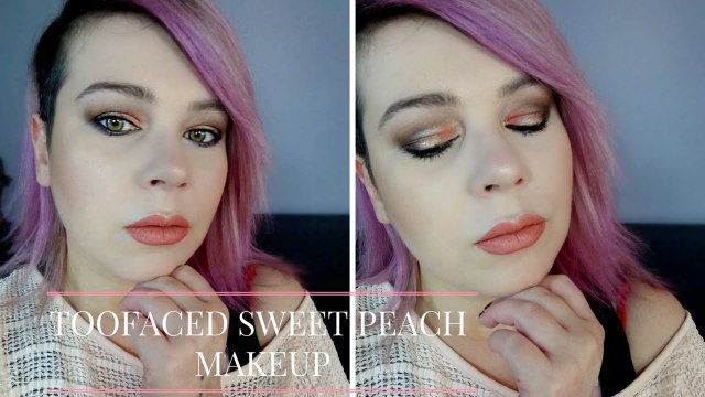 TOO FACED SWEET PEACH PALETTE Makeup Tutorial