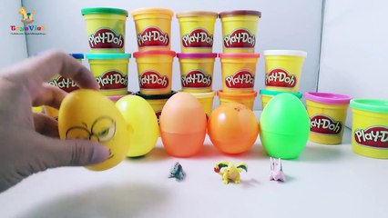 Uovo Di Pasqua Kinder Sorpresa Play Doh 6 || Charizard PokemonCharmeleonPokemon Giocattoli