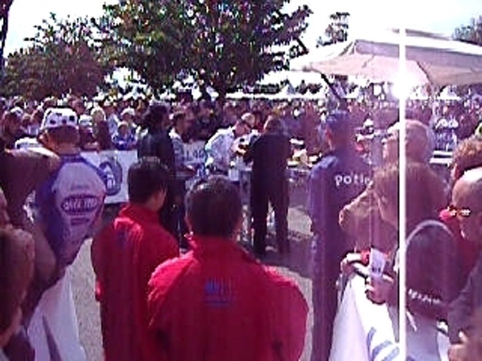 plateau TV tour de france waregem