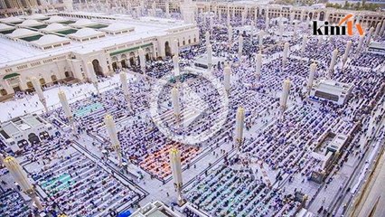 Video suasana solat terawih di Masjidil Haram