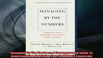 READ book  Managing By The Numbers A Commonsense Guide To Understanding And Using Your Companys  FREE BOOOK ONLINE