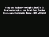 [PDF] Camp and Outdoor Cooking Box Set (5 in 1): Mouthwatering Cast Iron Dutch Oven Smoker