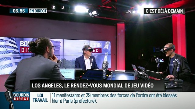 La chronique d'Anthony Morel : HoloLens, le casque de réalité augmentée de Microsoft – 15/06