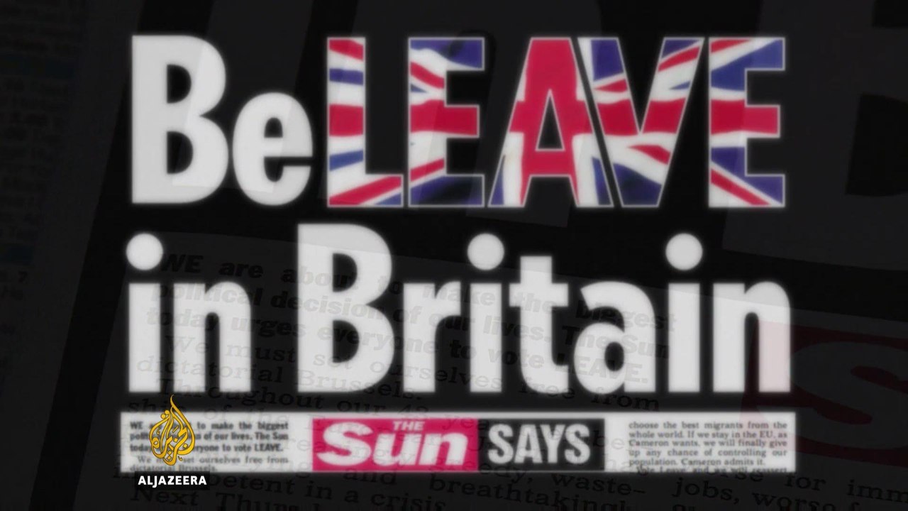British media taking sides in debate over EU exit