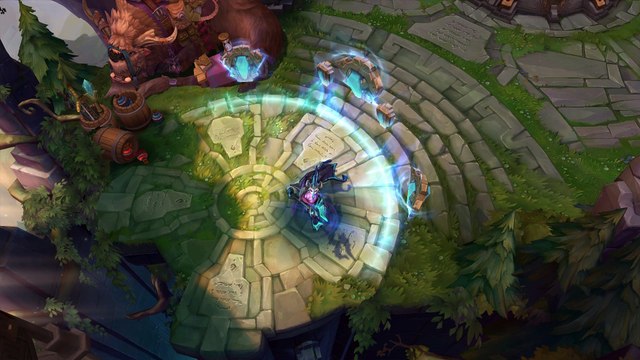 Nami des profondeurs - Aperçu Skin League of Legends