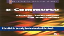 Read Electronic Commerce (Information Systems Series)  Ebook Online