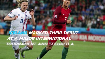 Euro 2016: Portugal 1 - Iceland 1 highlights