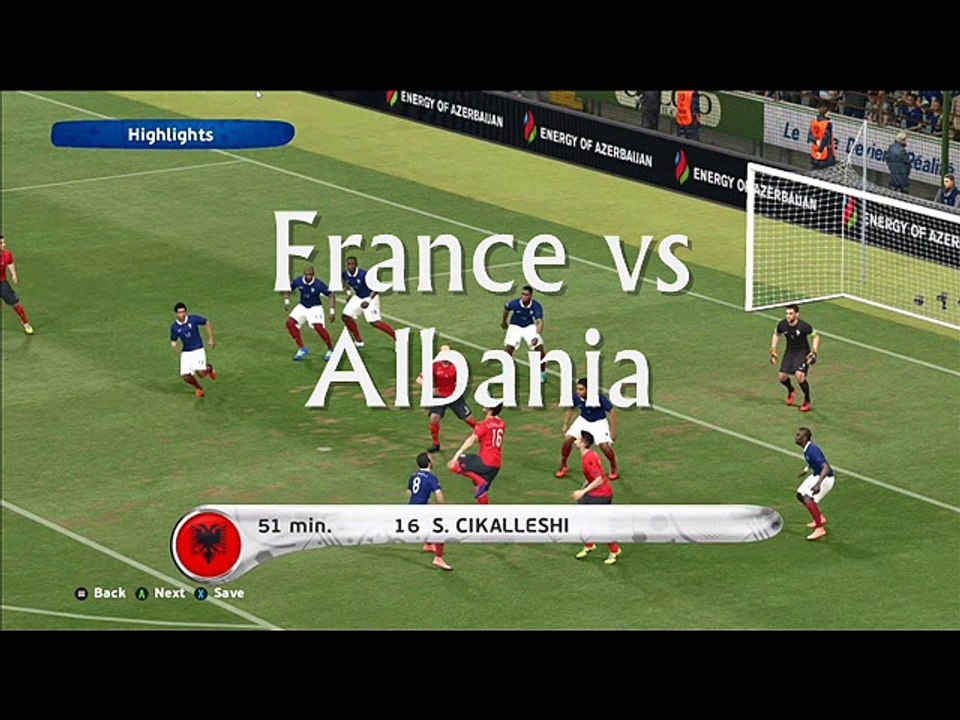 live France vs Albania UEFA EURO