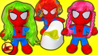 Spiderbaby Gets Rainbow Hair Candy - SpiderBaby Spiderman, Spidergirl - Superhero Fun in Real Life (1080p_50fps_H264-128kbit_AAC)