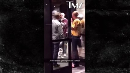 Justin Bieber Fist Fight Video!