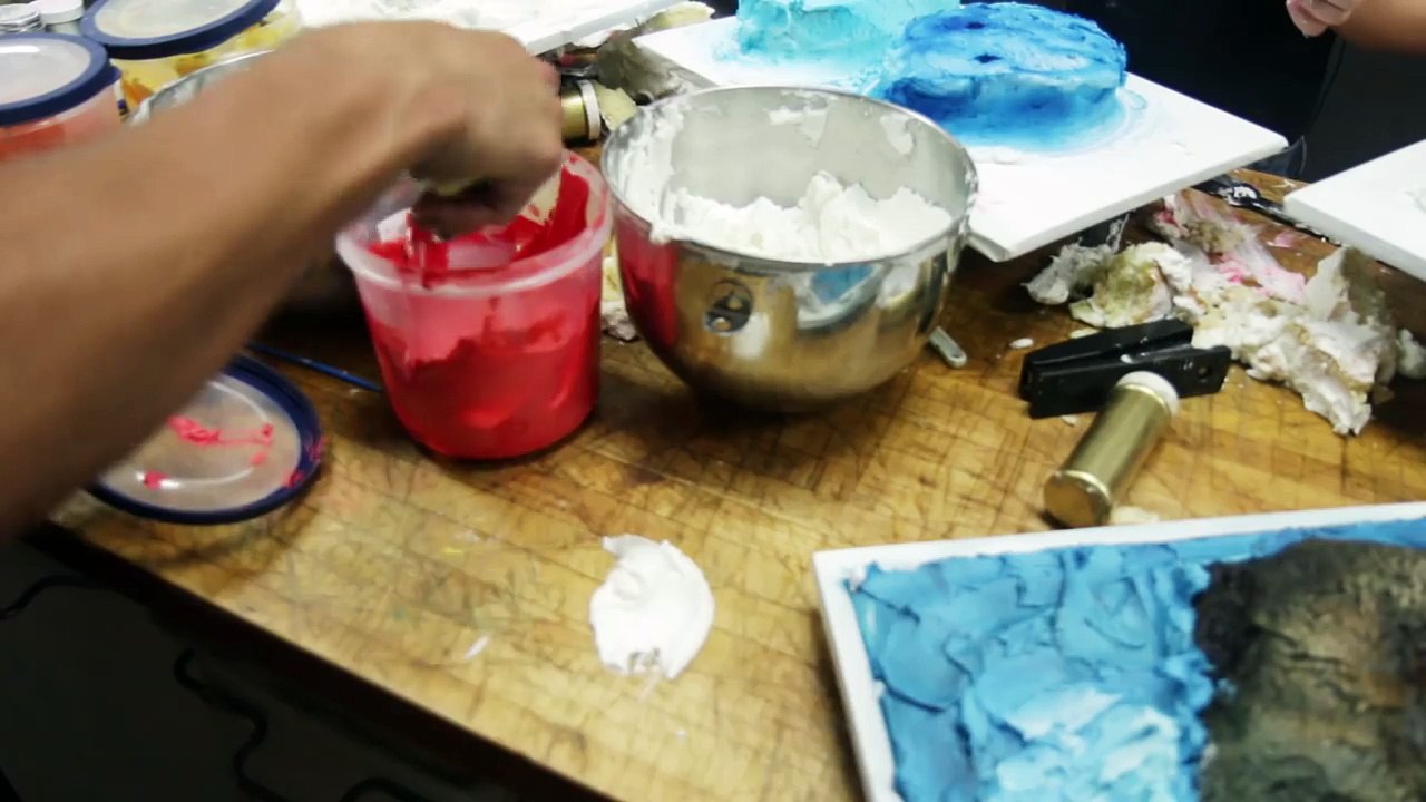 The High Guys Decorate Cakes