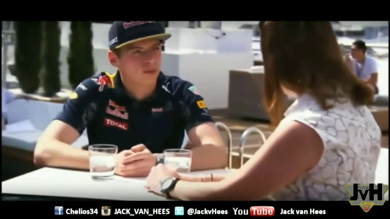 Interview Lee McKenzie with Max verstappen on his first F1 win
