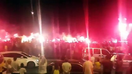 Göztepe'den müthiş kutlama!