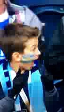 Kid Hilarious Reaction When Messi comes in - Bolivia vs Argentina Copa America 2016