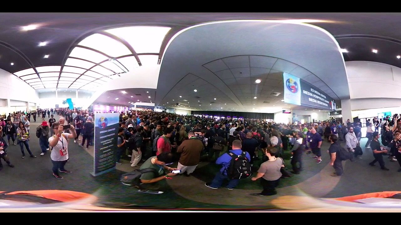 E3 2016 Apertura de puertas en 360