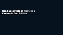 Read Essentials of Marketing Research, 2nd Edition  Ebook Free