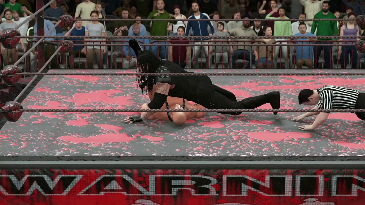 WWE 2K16 kurt angle v undertaker