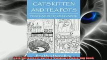 FREE PDF  Cats Kitten And Tea Pots Postcards Coloring Book  FREE BOOOK ONLINE