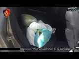 Durrës - Kapen me 10 kg kanabis në makinë, 2 në pranga, njëri punonjës i Forcave Detare
