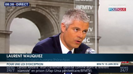 Laurent Wauquiez relance le débat sur la déchéance de nationalité