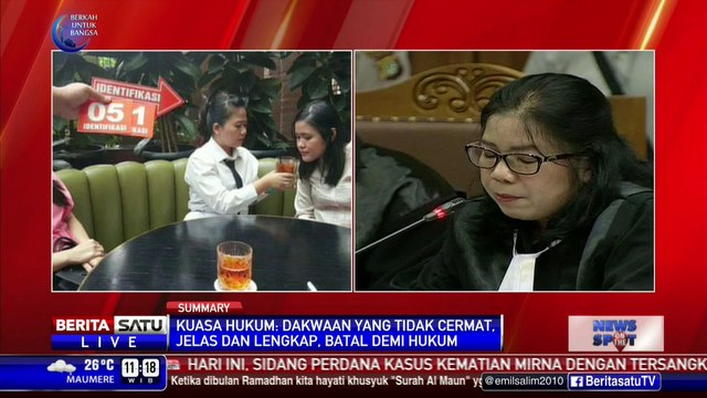 Sidang Perdana Jessica Kumala Wongso
