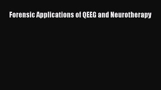 Download Forensic Applications of QEEG and Neurotherapy Ebook Free
