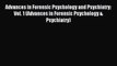 Read Advances in Forensic Psychology and Psychiatry: Vol. 1 (Advances in Forensic Psychology