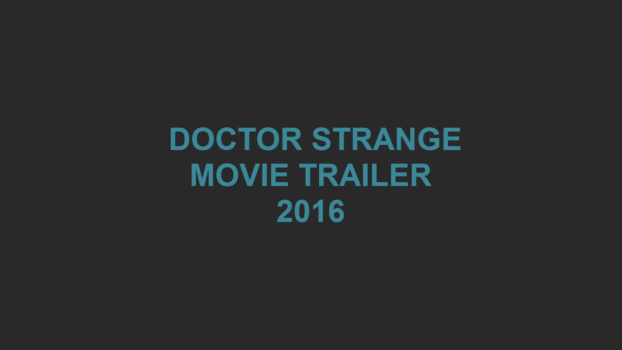 DOCTOR STRANGE 2016