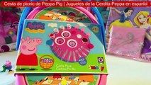 Cesta de picnic de Peppa Pig | Juguetes de la Cerdita Peppa en español