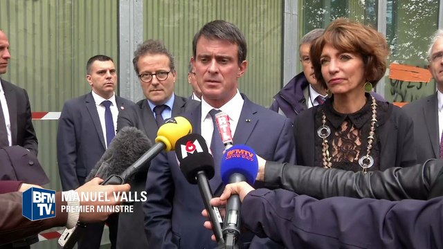 Manuel Valls: Les casseurs voulaient aussi tuer des policiers
