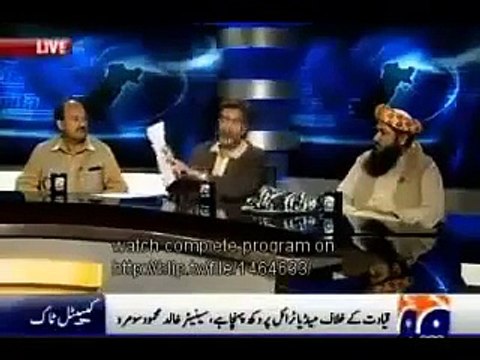 انصار عباسی نے مولانا فضل الرحمان کے سب کالے قرتوت بتا دیے اور مولانا نے انصار عباسی کو یہودی قرار دے دیا