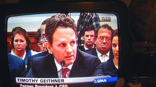 Geithner 27 jan 2010 AIG testimony. he'd like to tell you the truth but..